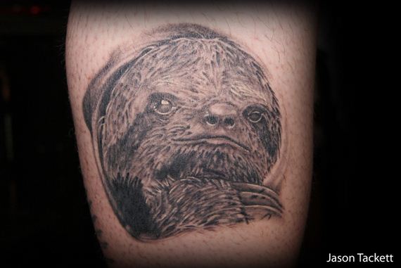 best-sloth-tattoos- time